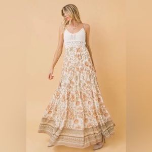 Bohemian Crochet Dress